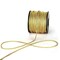 2mm 50 Yards Braided Lift Shade Cord for Necklace Bracelet String Cord, Blind Shade, Trim and Shoelaces (Gold)
